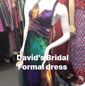 David's Brida formal dress size 2